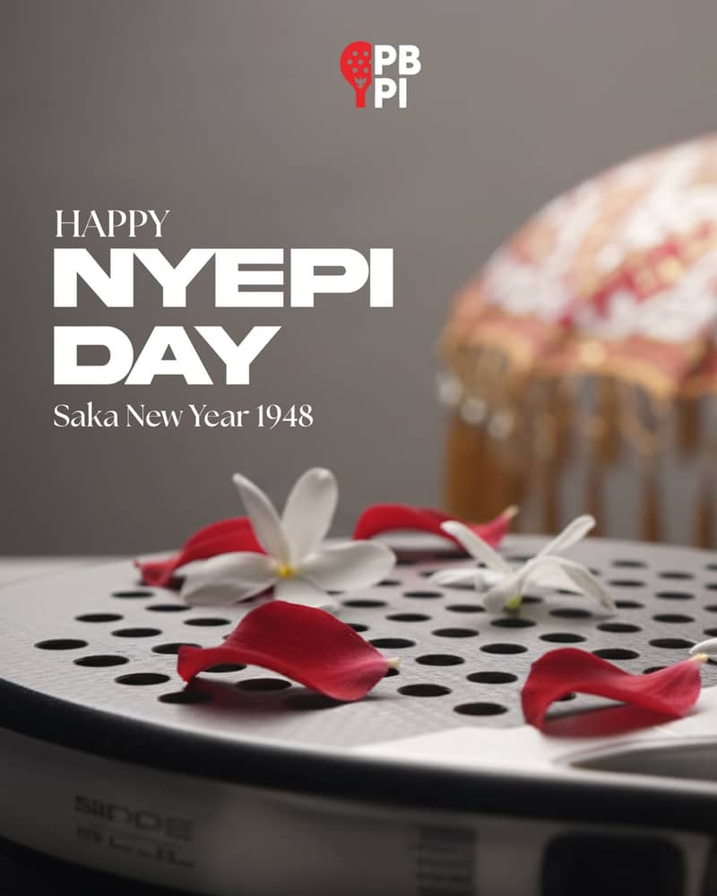 Selamat Hari Raya Nyepi Saka 1948 bagi rekan-rekan yang merayakan. Mari gunakan momen keheningan ini untuk refleksi diri agar kembali ke lapangan dengan semangat dan fokus yang baru.
Salam olahraga dari keluarga besar PBPI (Perkumpulan Besar Padel Indonesia). 🇮🇩
#pbpi #padel #padelindonesia Selamat Hari Raya Nyepi Saka 1948 bagi rekan-rekan yang merayakan. Mari gunakan momen keheningan ini untuk refleksi diri agar kembali ke lapangan dengan semangat dan fokus yang baru.
Salam olahraga dari keluarga besar PBPI (Perkumpulan Besar Padel Indonesia). 🇮🇩
#pbpi #padel #padelindonesia